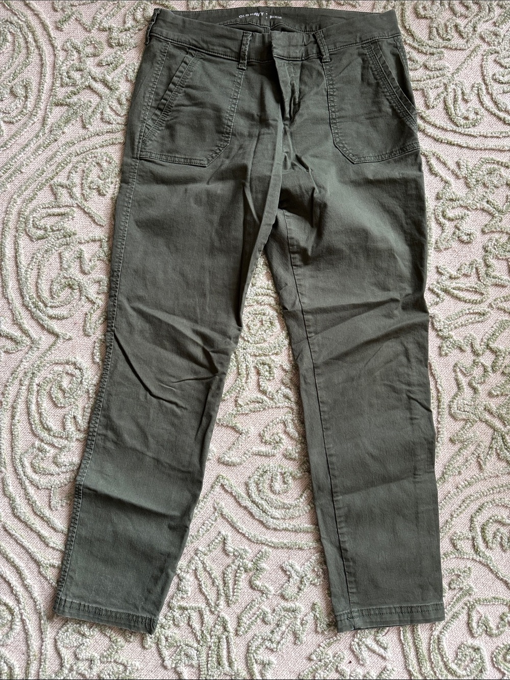 Old Navy Women's Olive Chino Pants